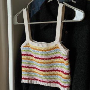 forever 21 knit tank top